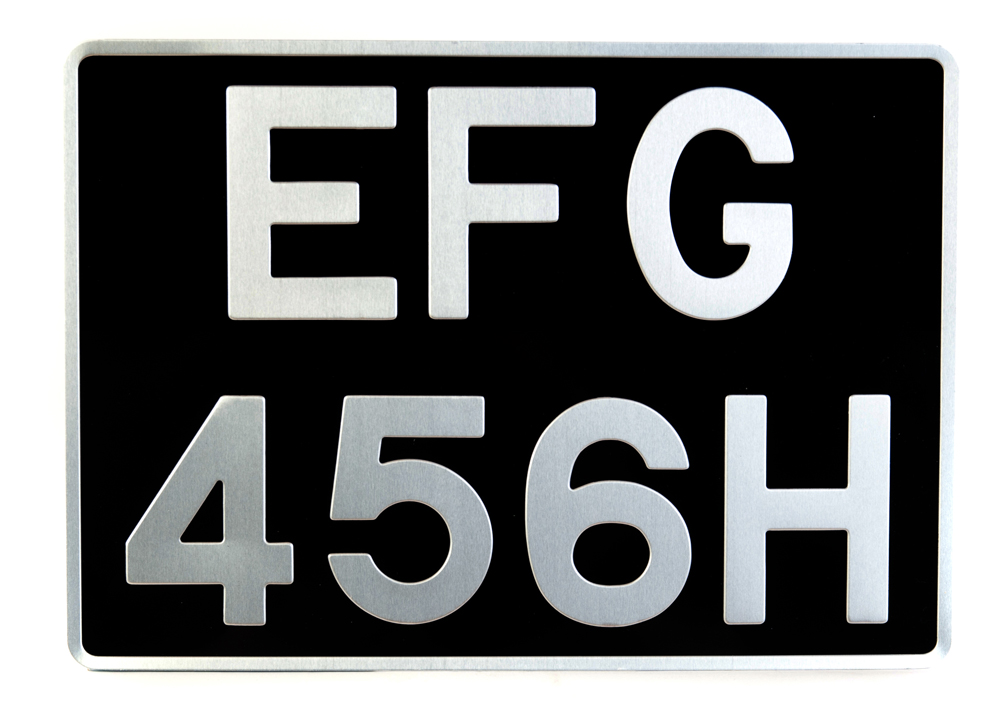 Classic Number Plates | Plate Styles